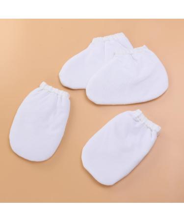 MAGICLULU Warming Gloves 4 Pairs Insulation Cotton White Hand Warm Gloves - Buy Online on GoSupps.com