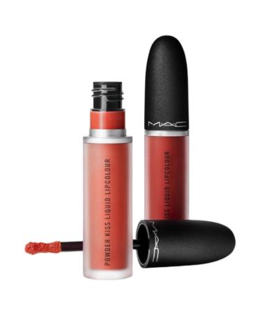 MAC Kiss It Twice Powder Kiss Liquid Duo - Orange | Shop Internationally for Best Beauty Deals - Buy Online on GoSupps.com