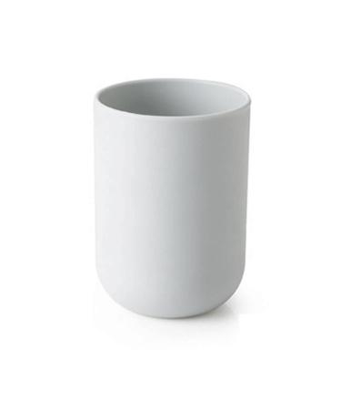 Digjobk toothbrush mug cute tooth cup kitchen bathroom good morning letter oral cup toothbrush cup bathroom accessories (color: gray) 10*7 gray