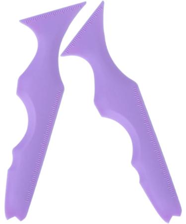 POPETPOP Eyelash Tool 6 pcs Guard Women Resina Beginners Mascara Stencils Para Guide Aid Supplies Winged Silicone Tool - Buy Online on GoSupps.com