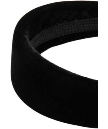 Topkids Accessories Velvet Padded Alice Headband Hairband Hair Band Head Band Women Girls 90s 80s 70s 60s Wedding Hen Party Bridal Festival Adult Wonderland Thick Wide (4cm Black) - Buy Online on GoSupps.com