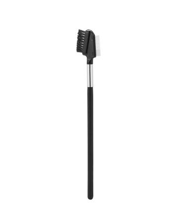 Premium Eyebrow Brush & Eyelash Comb - Metal Teeth Spoolie for Makeup | Travel-Friendly Beauty Tool - Buy Online on GoSupps.com