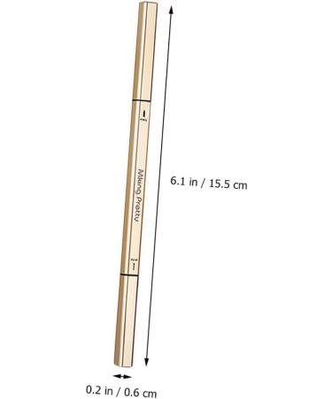 PLAFOPE 5pcs Brow Pencils with Brush Women Eyebrow Pencils Plastic Eyebrow Tatoo Pencil - Buy Online on GoSupps.com
