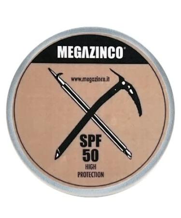 Megazinco complex - SPF 50 mineral & 100% natural sun protection cream / paste for surfers navy mountaineer skier snowboarder triathletes swimmer sunscreen surf - 40 ml