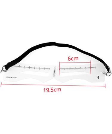 DOITOOL 1 Set Eyebrow Drawing Tool Eyebrow Templates Eyebrow Card Template Card Eyebrow Trimming - Buy Online on GoSupps.com