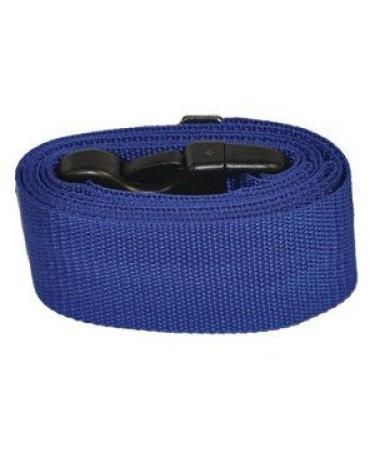 80656 Polypropylene Gait Belt with Quick Release Plastic Buckle 2" Width 54" Length 9 Royal Blue