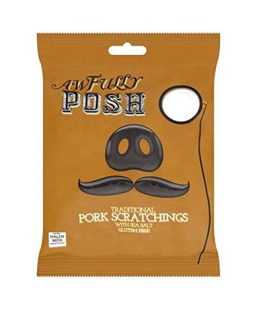 AWFULLY POSH 4x Terribly Chic 40G of Chicharrillas Sea Salt