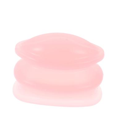 TOVINANNA Lip Plumper Lip Silicone Lip Trainer Lips Enhancer Mouth Plumper Lip Tool Lip Suction Plumper Enhancer Lip Enhancer Device Lady Tools Painless Beauty Tool Pink