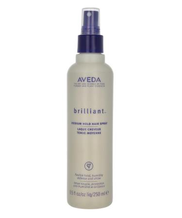 Aveda Brilliant Medium Hold Hair Spray by Aveda for Unisex - 8.5 oz Hairspray Chamomile 8.5 Fl Oz (Pack of 1)