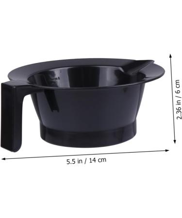 Healifty 4 pi ces Kit Bols de Teinture pour Cheveux avec Poign e et Graduation Bol Plastique pour Coloration et Soin Capillaire Outil Coiffure Mixte Noir Usage Salon et Maison - Buy Online on GoSupps.com