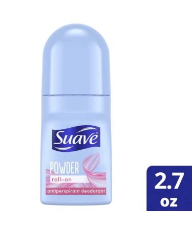 Suave Antiperspirant Deodorant Roll-On Powder 2.7oz (Pack of 2) - Long Lasting 24 Hour Protection - Buy Online on GoSupps.com