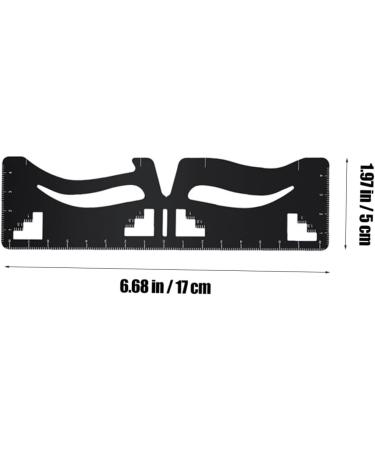 Balacoo Eyebrow Marker Eyebrow Design Eyebrow Card Makeup Stencil Eyebrow Template Stencils Eyebrow Stencil Girl Tool - Buy Online on GoSupps.com