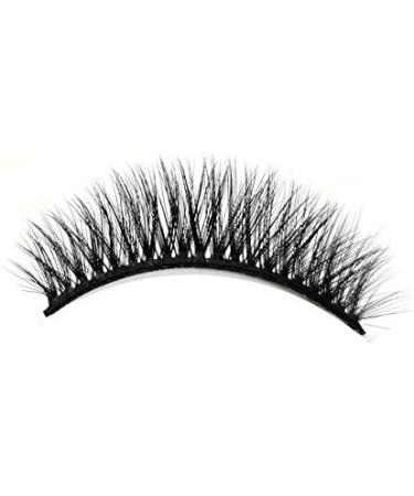 NO GLUE NO MAGNENT 3 Differt Pairs Makeup Magic Eyeliner Lashes Set Tweezer Handmade Natural And Dramatic Look False Eyelashes Eye Lashes Extension (01) - Buy Online on GoSupps.com