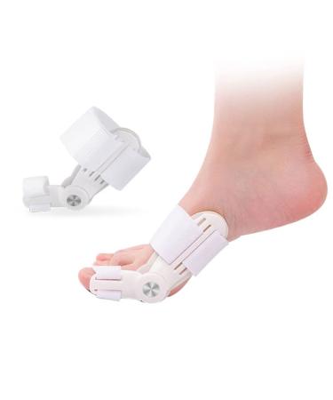 Splint Toe Straightener Corrector with Adjustable Knob Hallux Valgus Correction Orthopedic Supplies Pedicure Foot Care for Toes
