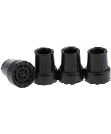 4pcs Anti Slip Black Replacement Rubber Tips 19mm 3/4 inch - Buy Online on GoSupps.com