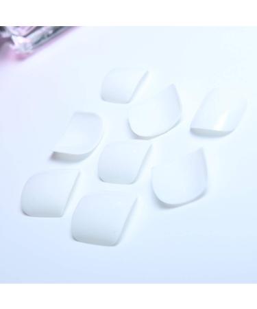 Yienate False Toe Nails - Chic Bridal White Full Cover Nail Tips - 24pcs Exquisite Fake Toenails - Buy Online on GoSupps.com