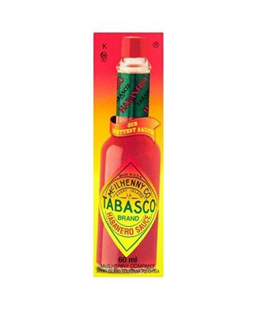 Tabasco 2 x Habanero Sauce Tabasco 60 ml