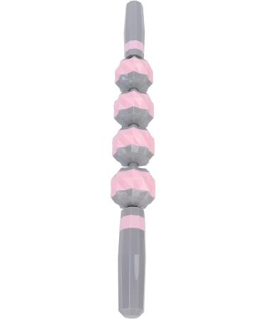 Verdant Touch Pink Body Massage Roller | Muscle Relief & Yoga Stick | Ultimate Relaxation Tool for Fatigue - Buy Online on GoSupps.com