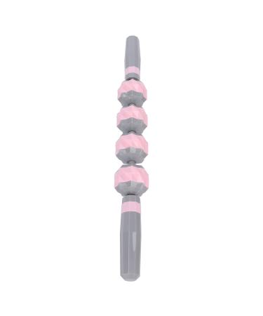 Massage roller muscle roller yoga stick body massage back leg muscle roller stick body massage roller stick pink for physiotherapy and relaxation