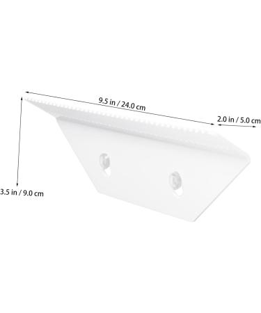 MAGICLULU Wig Stand Hair Wig Storage Rack Hair Extension Holder Stand Hair Extension Stand Hair Hanger Extension Braiding Wig Braid Wig Wigs Organizer Curls Portable Acrylic White 24x9cm White - Buy Online on GoSupps.com