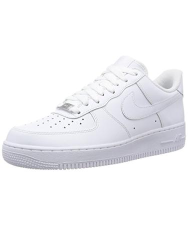 Nike Men's Air Force 1 '07 Low 9.5 White/White