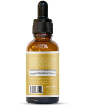 Bella All Natural D3 K2 Drops Organic Omega 3 MCT Oil - Buy Online on GoSupps.com