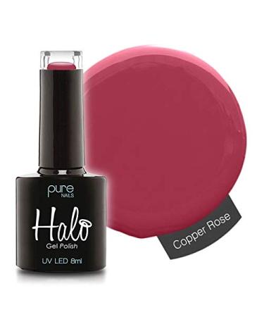 Halo Gel Polish *Full Range 8ml* **CHOOSE YOUR COLOUR(S)** (Copper Rose N2816) Copper Rose N2816 8 ml (Pack of 1)
