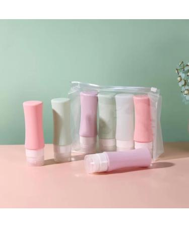 omoigawa Travel toilet bottle set TSA approved travel 3OZ container leak proof travel container without BPA travel cosmetics shampoo and lotion can be refilled 4-color set. - Buy Online on GoSupps.com