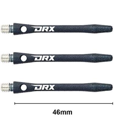 Red Dragon Coated Aluminium Shafts + Checkout Card - Black Medium - Buy Online on GoSupps.com