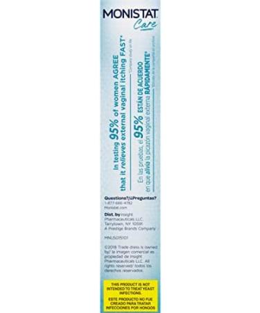 Monistat Care Maximum Strength Itch Relief Cream 1oz (Pack of 2) - Fast-Acting Relief - Buy Online on GoSupps.com