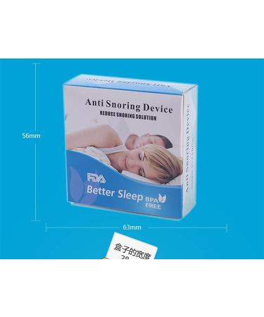 Nose Vents 8 Pack - Anti Snoring Nasal Dilators for Sleep Improvement - Stop Snoring with Nasal Congestion Relief - Blue - Buy Online on GoSupps.com