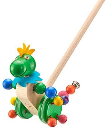 Buy Selecta 62027 Tattolo Push-Along & Pull-Along Wooden Toy - 21 cm | International Shipping Available - Buy Online on GoSupps.com