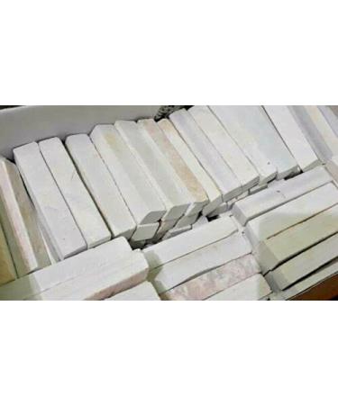 VRINDAVANBAZAAR.COM White Slate Blocks - 500 g, 0.5