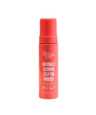 Self-Tan Mousse | Customizable Medium Bronzing Foam | Lightweight Quick-Drying Formula | Sensitive Skin Friendly | Certified Vegan | Tropical Scent | 6.76 fl oz