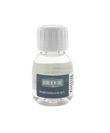 BrandNewCake Liquid Tartaric Acid 50% 60ml - Ideal for Baking and Cooking