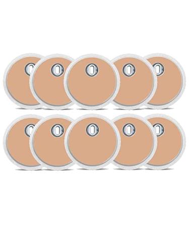 FreeStyle Libre 3 Sensor Sticker - Set of 10 "Beige" - Stickers for sensors | Diasticker