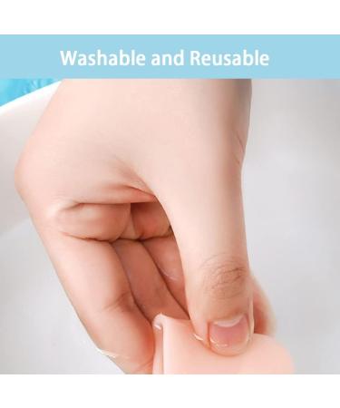 14 Pcs Beige Silicone Finger Protectors for Trigger Finger, Arthritis, Blisters & Pain Relief - Buy Online on GoSupps.com