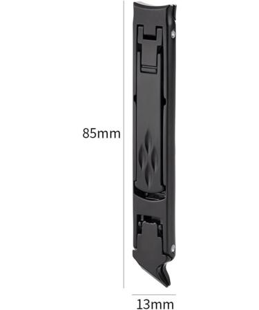 SVAASA Nail Clippers Double Head Anti Splash Nail Clippers Professional Finger for Thick Opening Oversized Nails Trimmer Manicure Toenail (Color : Bk) - Buy Online on GoSupps.com