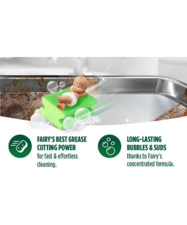 Fairy Clean & Fresh Pink Jasmine Washing Up Liquid 1015ml - PACK OF 2 - Buy Online on GoSupps.com