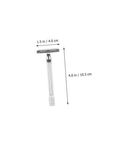 FRCOLOR 3 Set Manual Shaver for Men | Silicone Travel Bottles & Keychain Organizer | Essential Oil Roller & Hair Razor Cutter - Buy Online on GoSupps.com