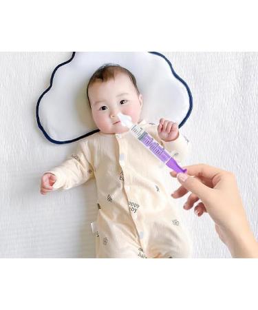 Baby Nasal Aspirator 10ml With Reusable Silicone Suction Tip - 2 Pack - Buy Online on GoSupps.com