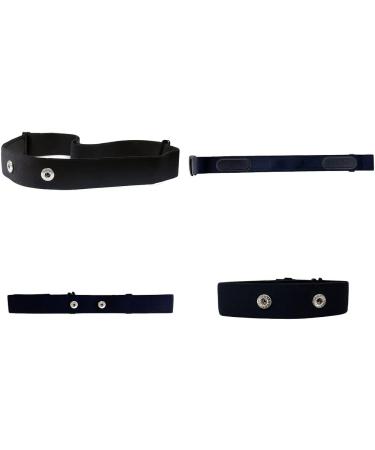 Performance Replacement Belt for Heart Rate Knives | Black Size S-XL | Compatible with Garmin HRM Dual Wahoo Tickr Polar H7 Cardiosport - Buy Online on GoSupps.com