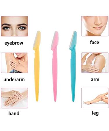 Buy Eyebrow Razor Trimmer & Dermaplaning Blades - 30 Pack for Women's Beauty & Shaping - Fast International Shipping - Buy Online on GoSupps.com