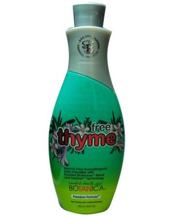 2013 Swedish Beauty Free Thyme Intensifier Tanning Lotion 8.5 oz.