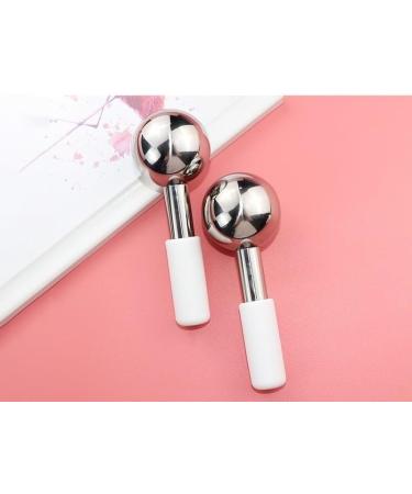 Stainless Steel Ice Wave Ball for Facial Massage - Premium Metal Ice Scoop - 1 Piece - Buy Online on GoSupps.com
