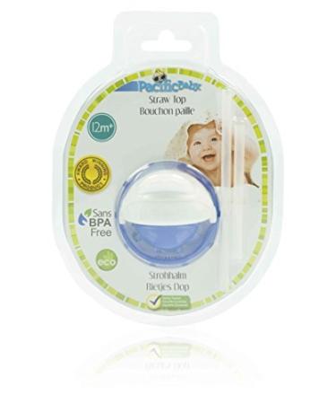 Pacific Baby Straw Top - Blue | BPA-Free & Eco-Friendly - Buy Online on GoSupps.com