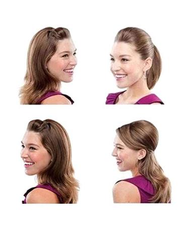 2PCS Sponge Hair Base Inserts - Brown Bun Maker & Braid Tool for DIY Hair Styling - Buy Online on GoSupps.com