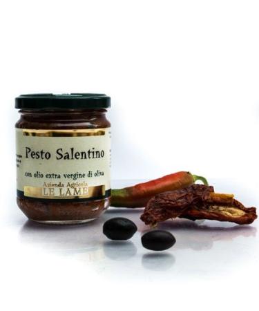 Le Lame Pesto Salentino Italian Product 3 x 180g Jars