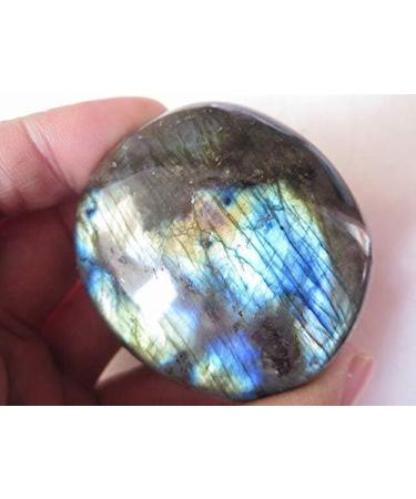 86g A Rare Natural Flash Labradorite Crystal Gem Stone Original Reiki ningxiao - Buy Online on GoSupps.com