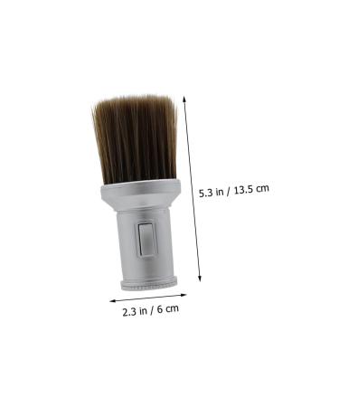 Buy Minkissy 4-Piece Powder Brush Set for Body & Hairdressing - Silver - Perfect for Barbers & Beauty Enthusiasts - International Shipping Available - Buy Online on GoSupps.com